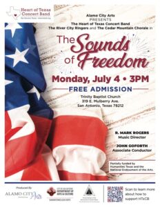 Concert Flyer - The Sounds of Freedom